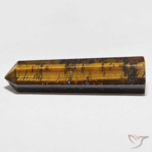 Oeil de Tigre Brun doré naturelle Fantaisie, 19.26 ct, Opaque
