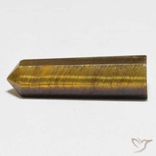 Œil de tigre Marron jaunâtre naturelle Fantaisie, 27.04 ct, Opaque