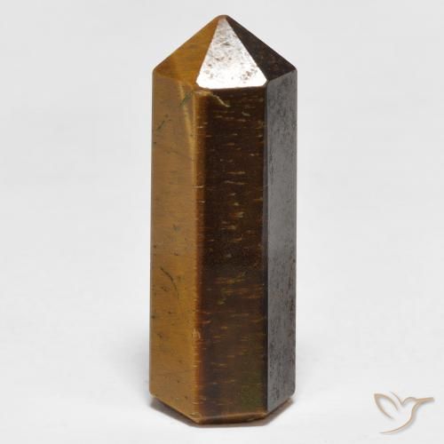 Oeil de Tigre Brun caryer naturelle Fantaisie, 11.36 ct, Opaque