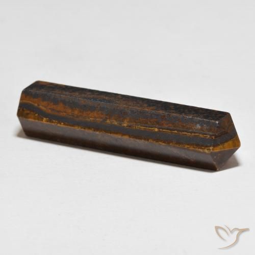 Oeil de Tigre Medium Light-Brown naturelle Fantaisie, 33.34 ct, Opaque