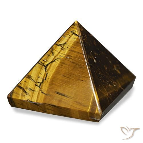Oeil de Tigre Brun doré naturelle Carré, 97.28 ct, Opaque