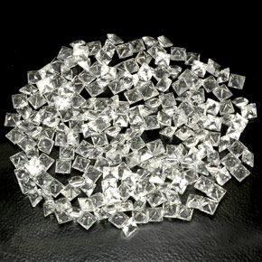 Achetez naturel ct blanc topaze gems, carré, en provenance brésil chez gemselect. en stock, livraison internationale!