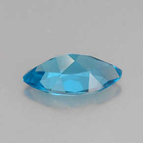 Topaze bleue naturelle marquise, 1,54 ct, VVS