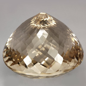 Topaze jaune naturelle coupe ovale, 362,81 ct, IF