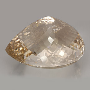 Topaze jaune naturelle en forme de poire, 437,40 ct, IF