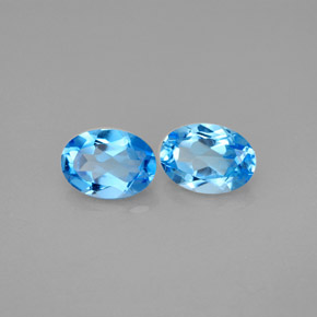 Achetez naturel ct bleue topaze gems, coupe ovale, en provenance brésil chez gemselect. en stock, livraison internationale!