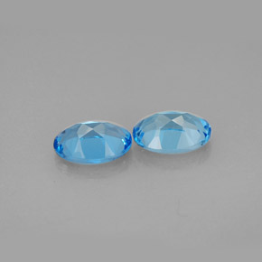 Achetez naturel ct bleue topaze gems, coupe ovale, en provenance brésil chez gemselect. en stock, livraison internationale!