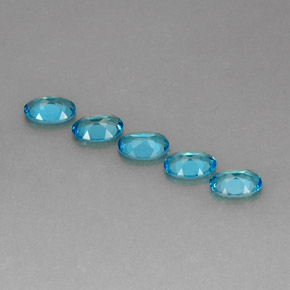 Achetez naturel ct bleue topaze gems, coupe ovale, en provenance brésil chez gemselect. en stock, livraison internationale!