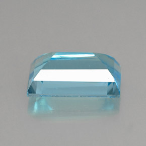 Topaze bleue naturelle baguette, 2,41 ct, VVS-VS