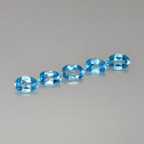 Achetez naturel ct bleue topaze gems, coupe ovale, en provenance brésil chez gemselect. en stock, livraison internationale!
