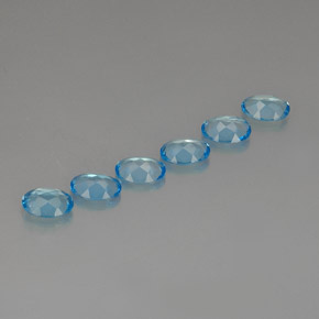 Achetez naturel ct bleue topaze gems, coupe ovale, en provenance brésil chez gemselect. en stock, livraison internationale!