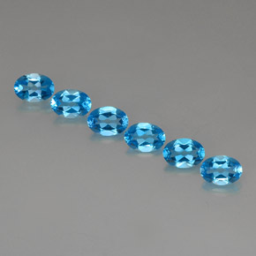 Achetez naturel ct bleue topaze gems, coupe ovale, en provenance brésil chez gemselect. en stock, livraison internationale!