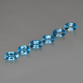 Achetez naturel ct bleue topaze gems, coupe ovale, en provenance brésil chez gemselect. en stock, livraison internationale!