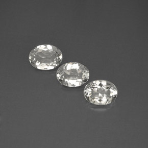 Achetez naturel ct blanc topaze gems, coupe ovale, en provenance brésil chez gemselect. en stock, livraison internationale!