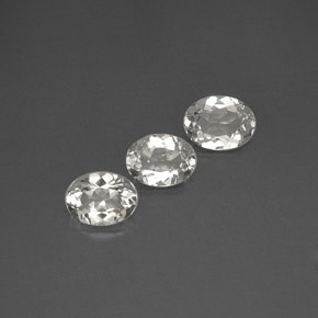 Achetez naturel ct blanc topaze gems, coupe ovale, en provenance brésil chez gemselect. en stock, livraison internationale!