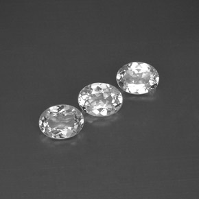 Achetez naturel ct blanc topaze gems, coupe ovale, en provenance brésil chez gemselect. en stock, livraison internationale!
