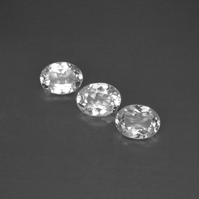 Achetez naturel ct blanc topaze gems, coupe ovale, en provenance brésil chez gemselect. en stock, livraison internationale!