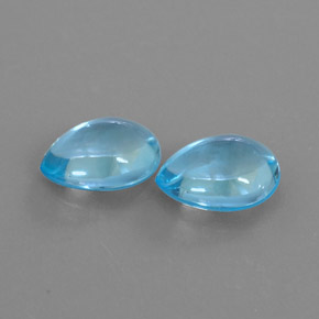 Achetez naturel ct bleue topaze gems, en forme de poire, en provenance brésil chez gemselect. en stock, livraison internationale!