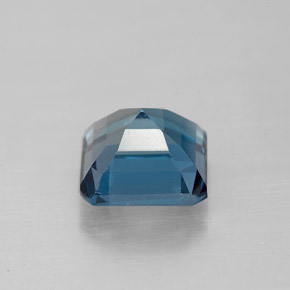 Topaze bleue naturelle taille émeraude, 3,26 ct, VS