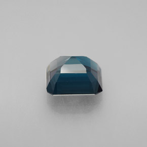 Topaze bleue naturelle taille émeraude, 2,49 ct, VVS-VS