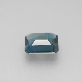 Topaze bleue naturelle taille émeraude, 2,30 ct, VS