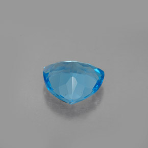 Topaze bleue naturelle trillion, 2,70 ct, VS
