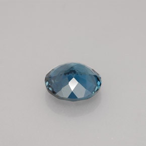 Topaze bleue naturelle coupe roude, 2,17 ct, VS