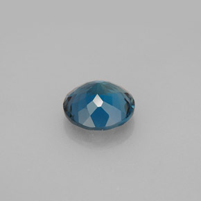 Topaze bleue naturelle coupe roude, 2,23 ct, VVS-VS