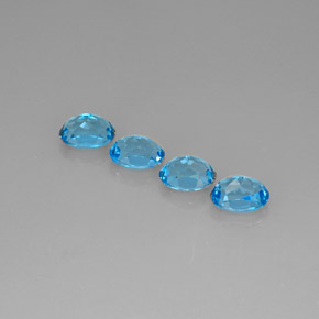 Achetez naturel ct bleue topaze gems, coupe ovale, en provenance brésil chez gemselect. en stock, livraison internationale!