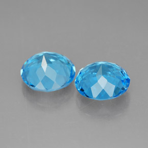 Achetez naturel ct bleue topaze gems, coupe roude, en provenance brésil chez gemselect. en stock, livraison internationale!