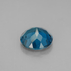 Topaze bleue naturelle coupe roude, 2,95 ct, VVS