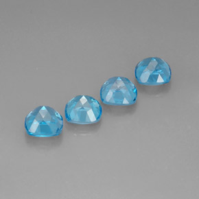 Achetez naturel ct bleue topaze gems, coupe coussin, en provenance brésil chez gemselect. en stock, livraison internationale!