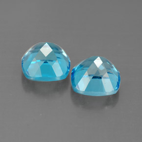 Achetez naturel ct bleue topaze gems, coupe coussin, en provenance brésil chez gemselect. en stock, livraison internationale!