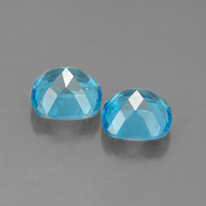 Achetez naturel ct bleue topaze gems, coupe coussin, en provenance brésil chez gemselect. en stock, livraison internationale!