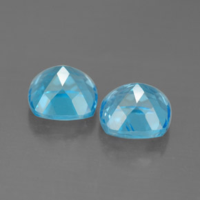 Achetez naturel ct bleue topaze gems, coupe coussin, en provenance brésil chez gemselect. en stock, livraison internationale!