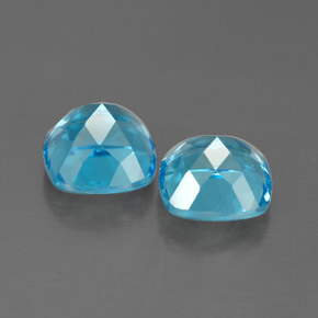 Achetez naturel ct bleue topaze gems, coupe coussin, en provenance brésil chez gemselect. en stock, livraison internationale!