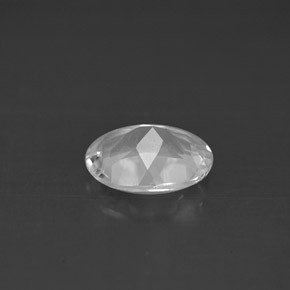 Topaze blanc naturelle coupe ovale, 1,48 ct, VS