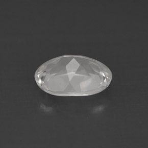Topaze blanc naturelle coupe ovale, 1,57 ct, VS