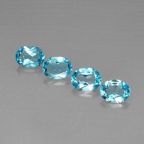 Achetez naturel ct bleue topaze gems, coupe ovale, en provenance brésil chez gemselect. en stock, livraison internationale!