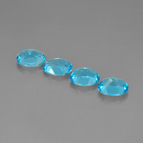 Achetez naturel ct bleue topaze gems, coupe ovale, en provenance brésil chez gemselect. en stock, livraison internationale!