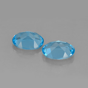 Achetez naturel ct bleue topaze gems, coupe ovale, en provenance brésil chez gemselect. en stock, livraison internationale!