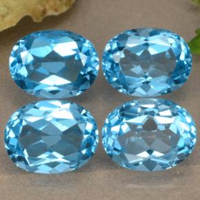 Achetez naturel 10,39ct bleue topaze gems, coupe ovale, en provenance brésil chez gemselect. en stock, livraison internationale!