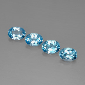 Achetez naturel ct bleue topaze gems, coupe ovale, en provenance brésil chez gemselect. en stock, livraison internationale!