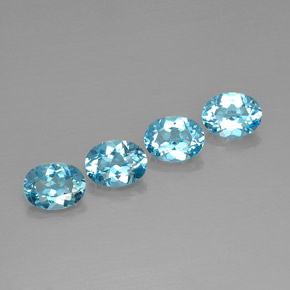 Achetez naturel ct bleue topaze gems, coupe ovale, en provenance brésil chez gemselect. en stock, livraison internationale!