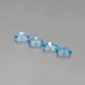 Achetez naturel ct bleue topaze gems, coupe ovale, en provenance brésil chez gemselect. en stock, livraison internationale!