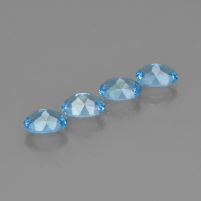 Achetez naturel ct bleue topaze gems, coupe ovale, en provenance brésil chez gemselect. en stock, livraison internationale!