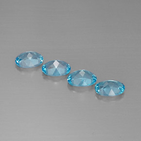 Achetez naturel ct bleue topaze gems, coupe ovale, en provenance brésil chez gemselect. en stock, livraison internationale!