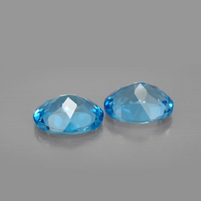 Achetez naturel ct bleue topaze gems, coupe ovale, en provenance brésil chez gemselect. en stock, livraison internationale!