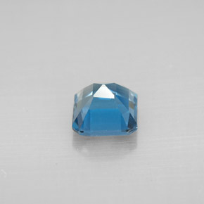 Topaze bleue naturelle taille émeraude, 1,45 ct, VVS-VS