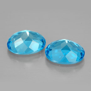 Achetez naturel ct bleue topaze gems, coupe ovale, en provenance brésil chez gemselect. en stock, livraison internationale!